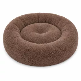 Pat pentru câini Simit, 52 cm, maro