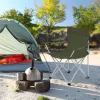 Scaun de camping, pliabil, 2 buc., cu cotiere, suport pentru pahar, 84 x 52 x 81 cm