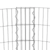 Coș gabion rotund, plasă metalică, rețea groasă, 90x70x80 cm