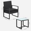 songmics-set-mobilier-de-gradina-canapea-de-terasa-polyrattan-masa-si-2-scaune-negru