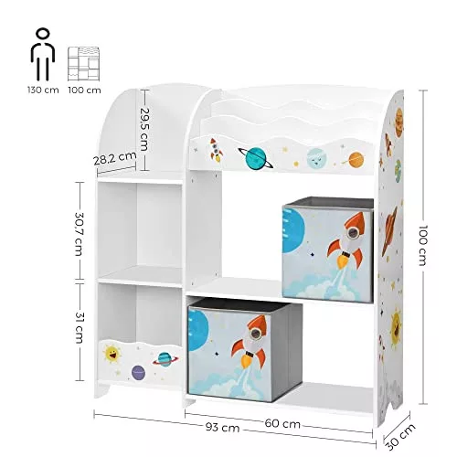 songmics-raft-depozitare-pentru-camera-copiilor-raft-carti-pentru-copii-93x30x100cm
