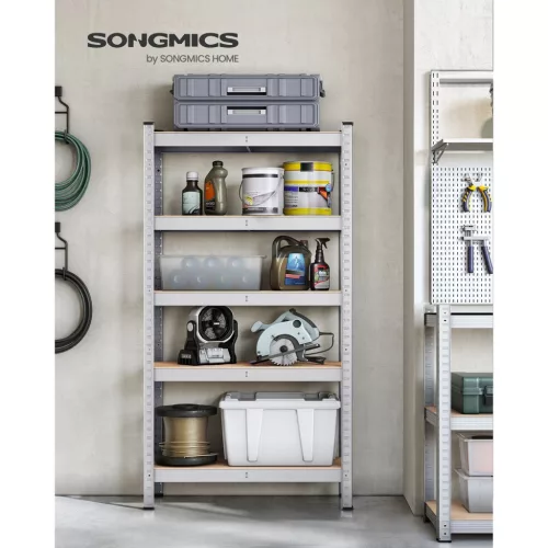 songmics-rafturi-cu-podea-rafturi-capacitate-de-incarcare-130kg-pe-raft-argintiu
