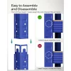 Set de mobilier de grădină, canapea de terasă, polyrattan, negru