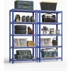Set de mobilier de grădină, canapea de terasă, polyrattan, negru