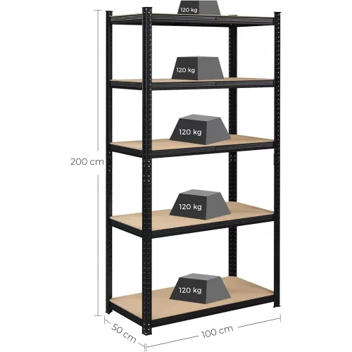 songmics-rafturi-cu-podea-rafturi-cu-capacitate-de-incarcare-de-120-kg-pe-raft-negru