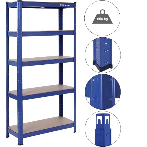 songmics-rafturi-cu-podea-rafturi-cu-capacitate-de-incarcare-de-130kg-pe-raft-albastru