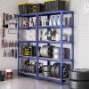 songmics-raft-pentru-garaj-capacitate-de-incarcare-175kg-pe-raft-albastru-180x90x40cm