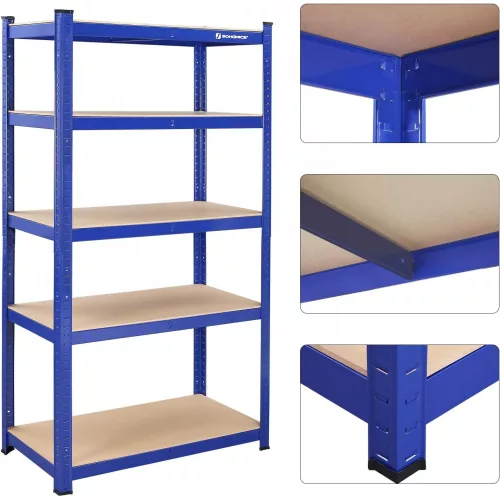 songmics-raft-pentru-garaj-capacitate-de-incarcare-175kg-pe-raft-albastru-180x90x40cm