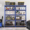 songmics-raft-pentru-garaj-capacitate-de-incarcare-175kg-pe-raft-albastru-180x90x40cm