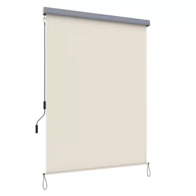   Copertină laterală pentru terasă, paravan de intimitate, bej, 280 g/m² 140 x 250 cm