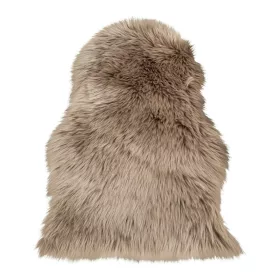 Covor din piele de oaie, piele ecologică 50x85 cm, crem