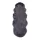 Covor din piele de miel, piele ecologică, 180 x 60 x 6.5 cm, culoare gri