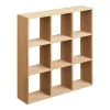 Raft de perete Moss, lemn de pin 46x10x46cm