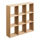 Raft de perete Moss, lemn de pin 46x10x46cm