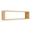 Raft de perete Ember, bambus 70x15x19.5cm