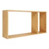 Raft de perete Ember, bambus, 70x15x35.5cm