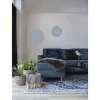 Set de 3 coșuri Tivoli, frunze de porumb, gri