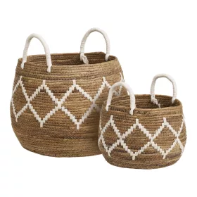Coșuri Altea cu frunze de bananier, set de 2