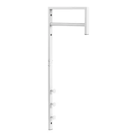 Suport de haine Trento, metal, alb, 30 x 3 x 82 cm