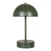 Lampă de masă, încărcabilă, verde, 15 x 15 x 25 cm
