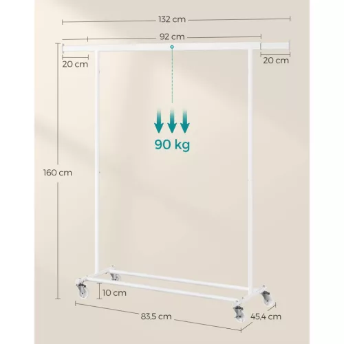 songmics-suport-pentru-haine-pe-role-capacitate-de-incarcare-90kg-alb-reglabil-de-la-92-la