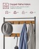 vasagle-mobilier-hol-cu-rafturi-umerase-suport-pentru-pantofi-si-scaun-nuc-rustic