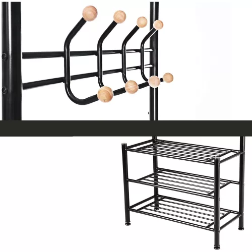 songmics-mobilier-hol-cu-rafturi-umerase-suport-pentru-pantofi-si-scaun-negru-187x68x35cm