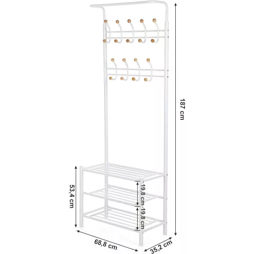 songmics-mobilier-hol-cu-rafturi-umerase-suport-pentru-pantofi-si-scaun-alb-187x68x35cm