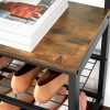 vasagle-mobilier-hol-cu-rafturi-umerase-oglinda-suport-pentru-pantofi-si-scaun-maro-rustic
