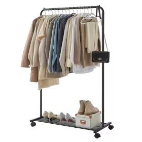 songmics-suport-pentru-haine-cu-raft-inferior-negru-90x40x158cm