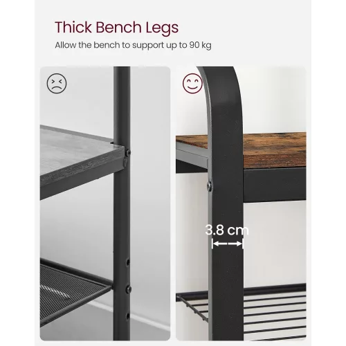 vasagle-mobilier-hol-cu-rafturi-umerase-suport-pentru-pantofi-si-scaun-maro-rustic-1