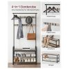 vasagle-mobilier-hol-cu-rafturi-umerase-suport-pentru-pantofi-si-scaun-greige-183x84x30cm