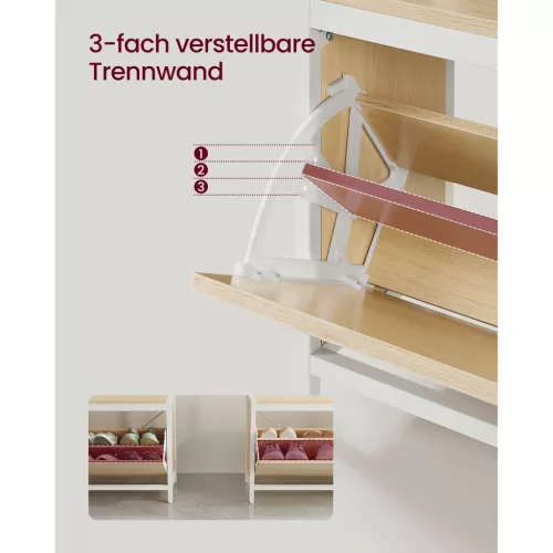 vasagle-mobilier-hol-cu-bancheta-umerase-dulap-de-pantofi-stejar-si-alb-85x30x180cm