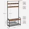 vasagle-mobilier-hol-cu-rafturi-umerase-suport-pentru-pantofi-si-scaun-maro-rustic-2