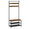 vasagle-mobilier-hol-cu-umerase-suport-paltoane-cu-bancheta-de-depozitare-pantofi-maro-1