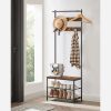 vasagle-mobilier-hol-cu-umerase-suport-paltoane-cu-bancheta-de-depozitare-pantofi-maro-1