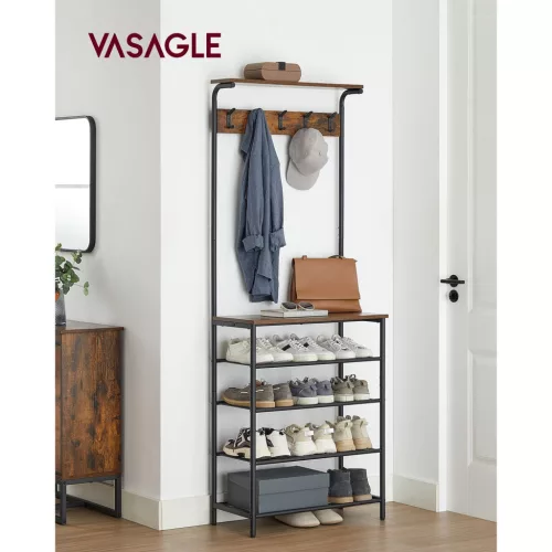 vasagle-mobilier-hol-cu-umerasecu-raft-depozitare-pantofi-4-nivele-maro-rustic-6832182cm