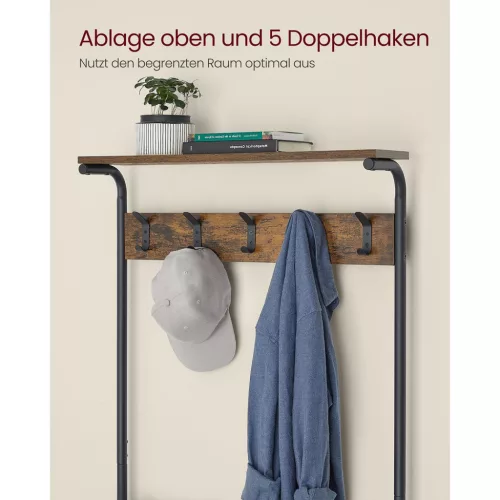 vasagle-mobilier-hol-cu-umerasecu-raft-depozitare-pantofi-4-nivele-maro-rustic-6832182cm