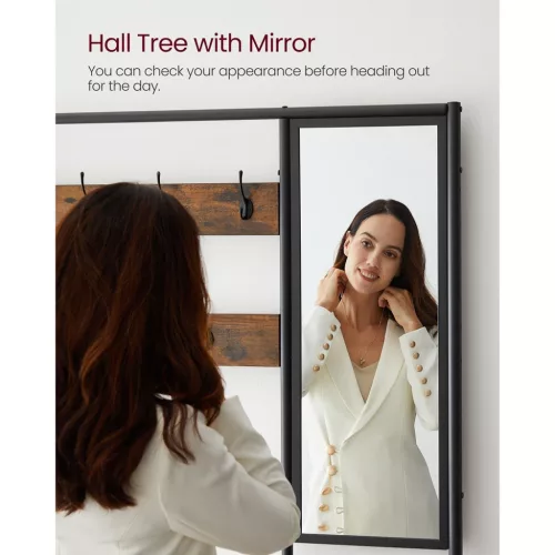 vasagle-mobilier-hol-cu-umerase-bancheta-depozitare-pantofi-oglinda-maro-rustic-9835180cm