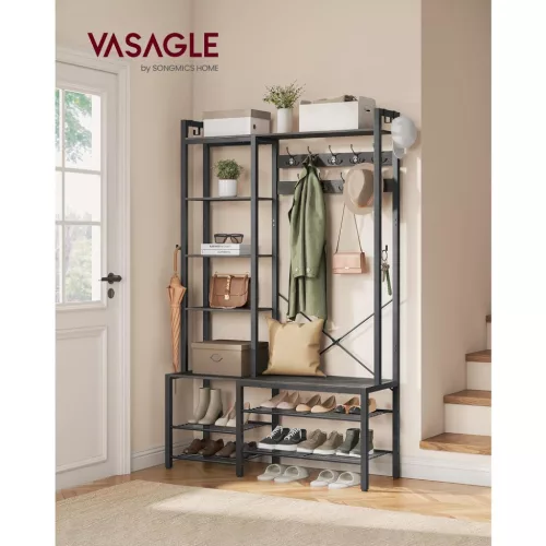 vasagle-mobilier-hol-si-depozitare-haine-cu-umerase-rafturi-gri-piatra-si-negru