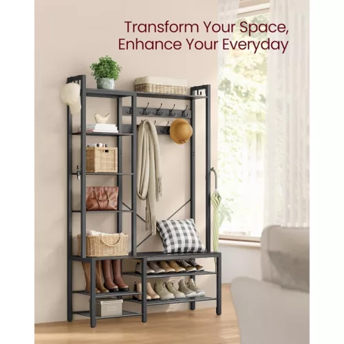 vasagle-mobilier-hol-si-depozitare-haine-cu-umerase-rafturi-gri-piatra-si-negru