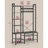 vasagle-mobilier-hol-si-depozitare-haine-cu-umerase-rafturi-gri-piatra-si-negru