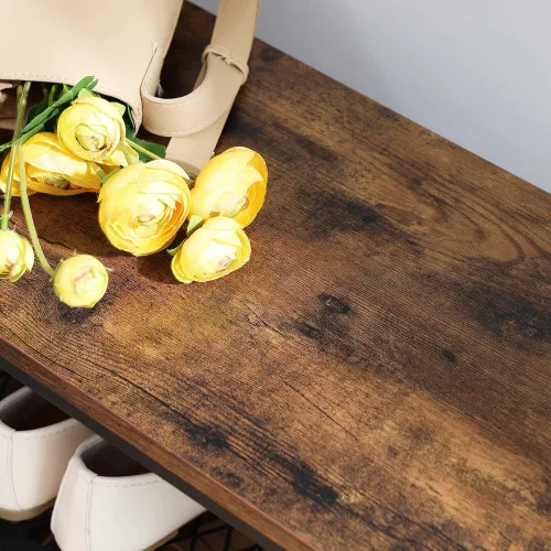 vasagle-mobilier-hol-cu-rafturi-umerasecu-suport-pentru-pantofi-si-scaun-maro-rustic-1
