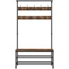 vasagle-mobilier-hol-cu-rafturi-umerasecu-suport-pentru-pantofi-si-scaun-maro-rustic-2