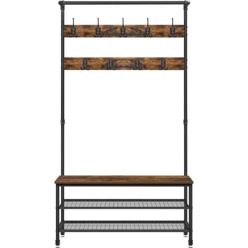 vasagle-mobilier-hol-cu-rafturi-umerasecu-suport-pentru-pantofi-si-scaun-maro-rustic-2