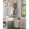 songmics-cuier-haine-2-bucati-negru-110x30x29cm