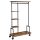 vasagle-suport-pentru-haine-cu-rafturi-negru-103x40x174cm