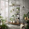vasagle-suport-pentru-haine-cu-rafturi-negru-103x40x174cm