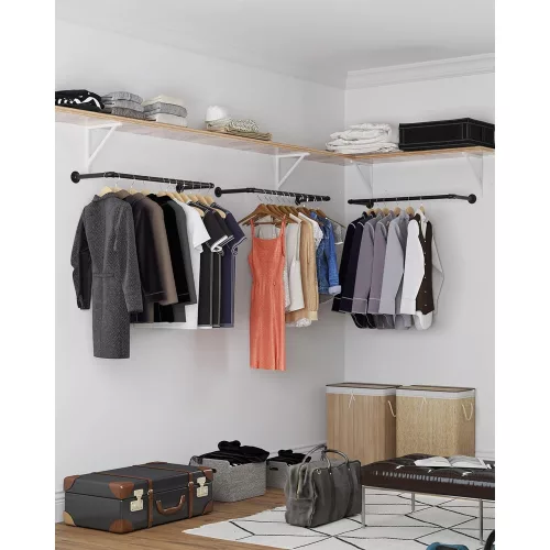 songmics-cuier-haine-2-bucati-negru-92x30x7cm