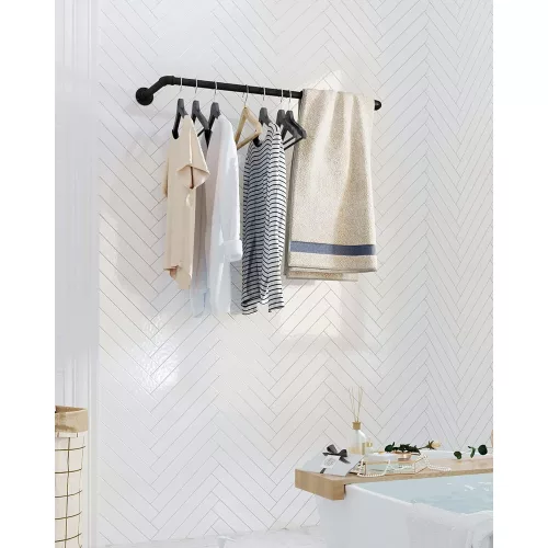 songmics-cuier-haine-2-bucati-negru-92x30x7cm